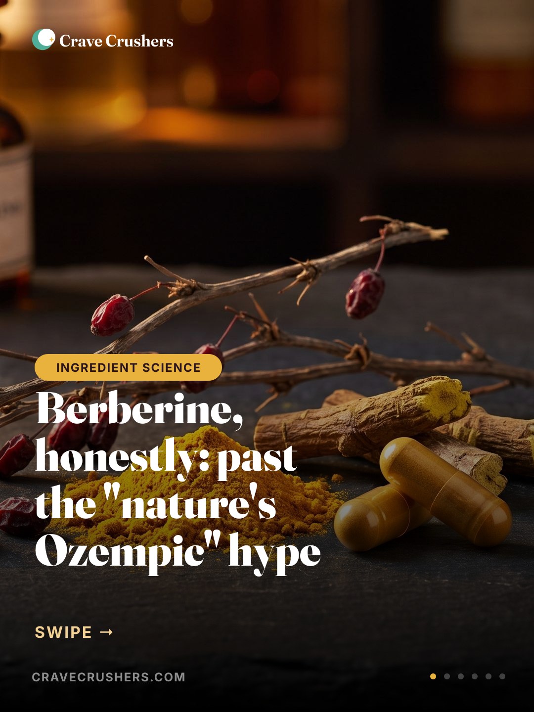 Berberine, Honestly: What the Evidence Says About Blood Sugar, Cravings, and "Nature's Ozempic"