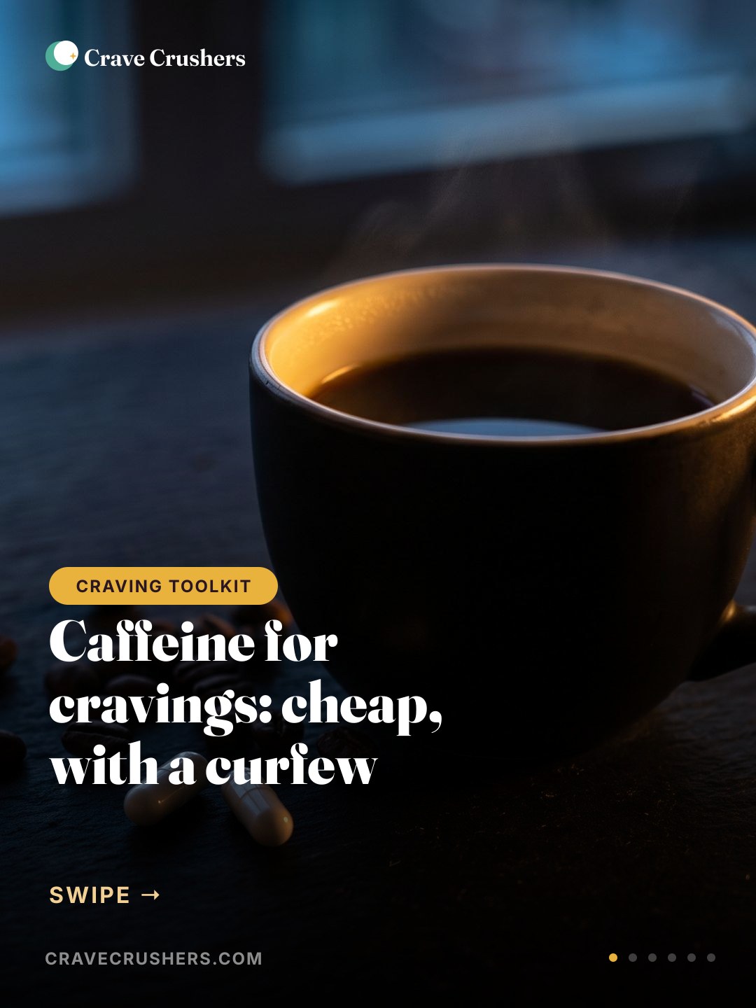 Caffeine for Craving Control: The Cheapest Tool, and Its Hidden Costs