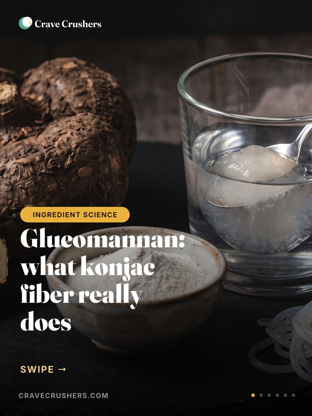 The Science of Glucomannan: What Konjac Fiber Really Does for Hunger